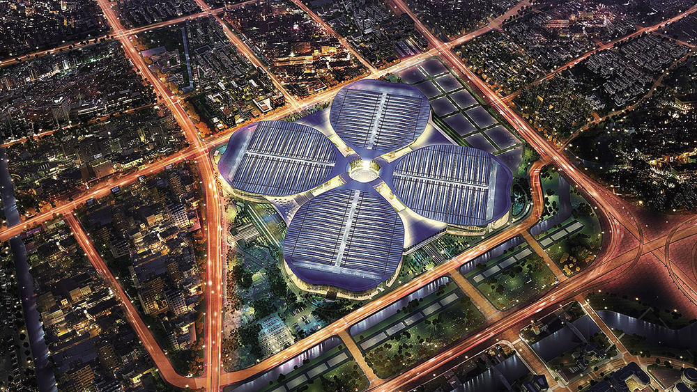 参建国家会展中心（上海），迈入会展场馆建设领域